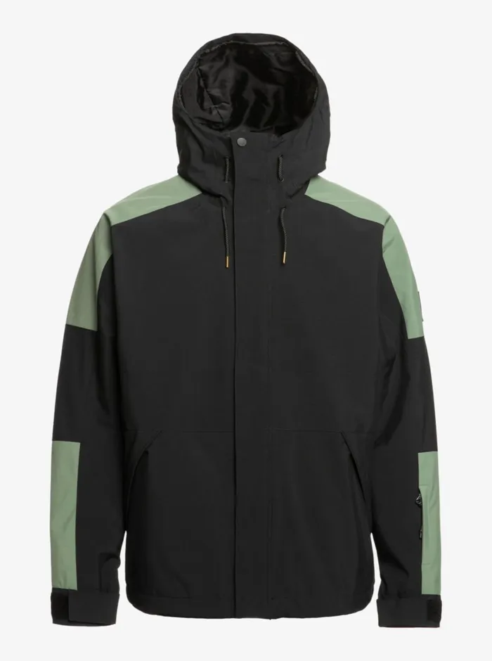 Quiksilver Radicalo Technical Snow Jacket True Black Mens Snow Jackets Quiksilver Radicalo Technical Snow Jacket True Black Mens Snow Jackets