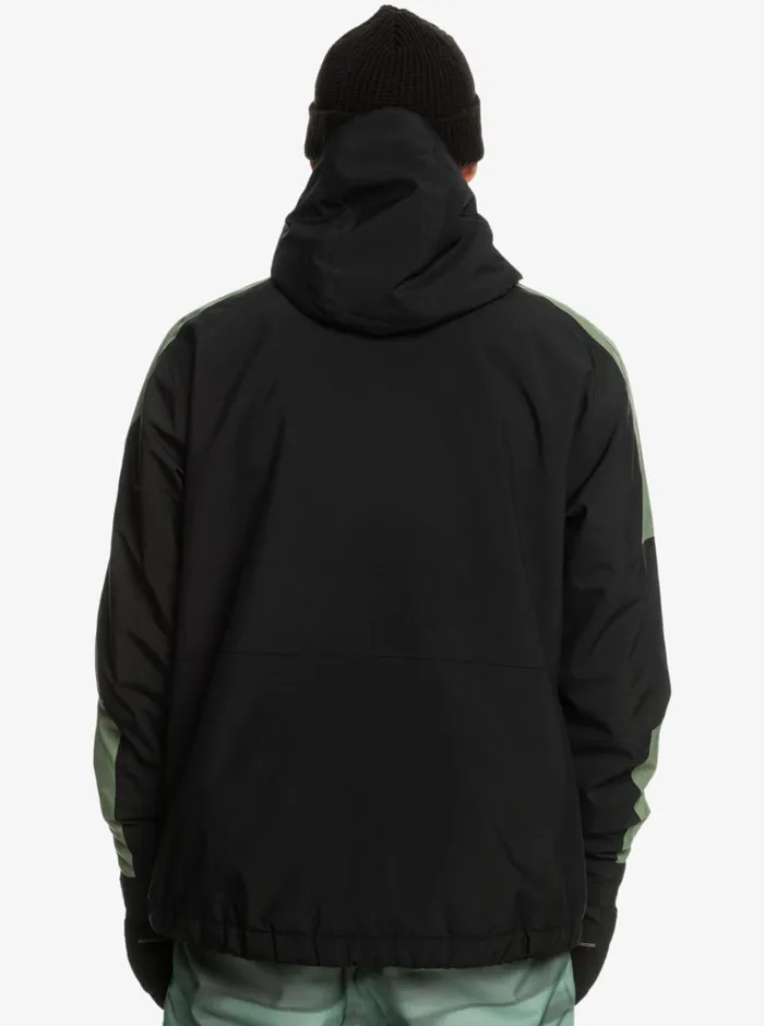 Quiksilver Radicalo Technical Snow Jacket True Black Mens Snow Jackets Quiksilver Radicalo Technical Snow Jacket True Black Mens Snow Jackets