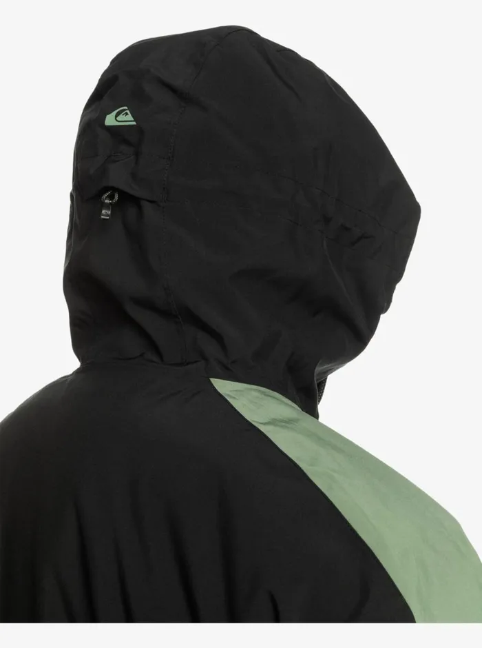 Quiksilver Radicalo Technical Snow Jacket True Black Mens Snow Jackets Quiksilver Radicalo Technical Snow Jacket True Black Mens Snow Jackets