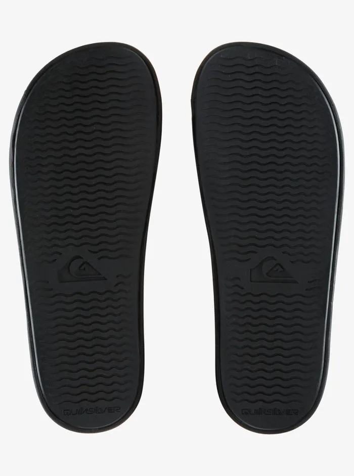 Quiksilver Rivi Wordmark Slides Black 3 Mens Sandals Quiksilver Rivi Wordmark Slides Black 3 Mens Sandals