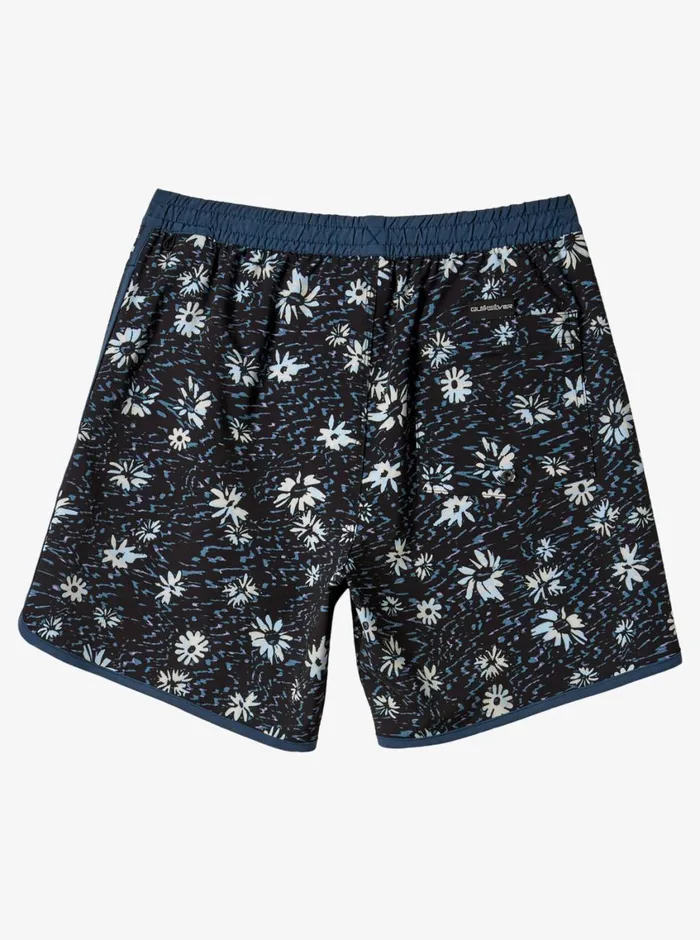 Quiksilver Surfsilk Scallop Volley 17034 Volleys Midnight Navy Mens Elastic Waist Quiksilver Surfsilk Scallop Volley 17034 Volleys Midnight Navy Mens Elastic Waist