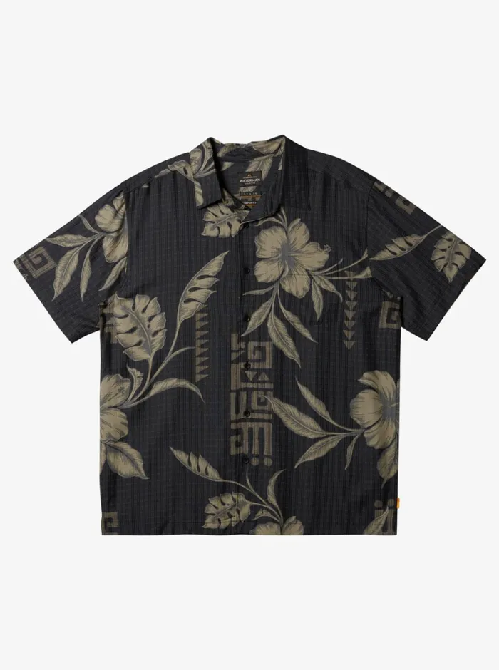 Quiksilver Troppo Woven Shirt Black Troppo Woven MensWaterman Shirts and Polos Quiksilver Troppo Woven Shirt Black Troppo Woven MensWaterman Shirts and Polos
