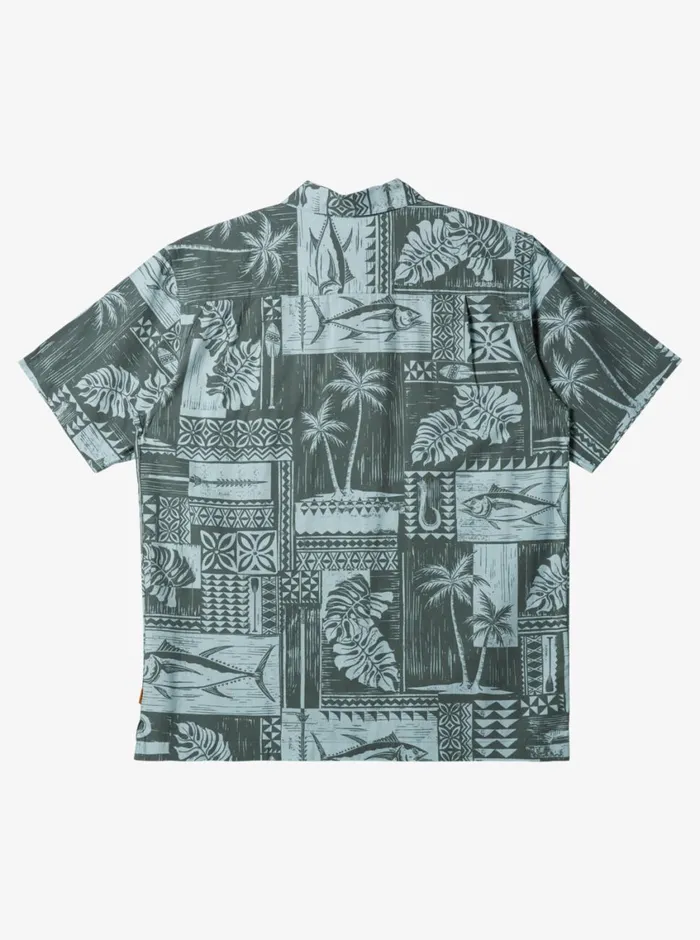 Quiksilver Tuna Palm Woven Shirt Seaweed Tuna Palms Woven MensWaterman Shirts and Polos Quiksilver Tuna Palm Woven Shirt Seaweed Tuna Palms Woven MensWaterman Shirts and Polos