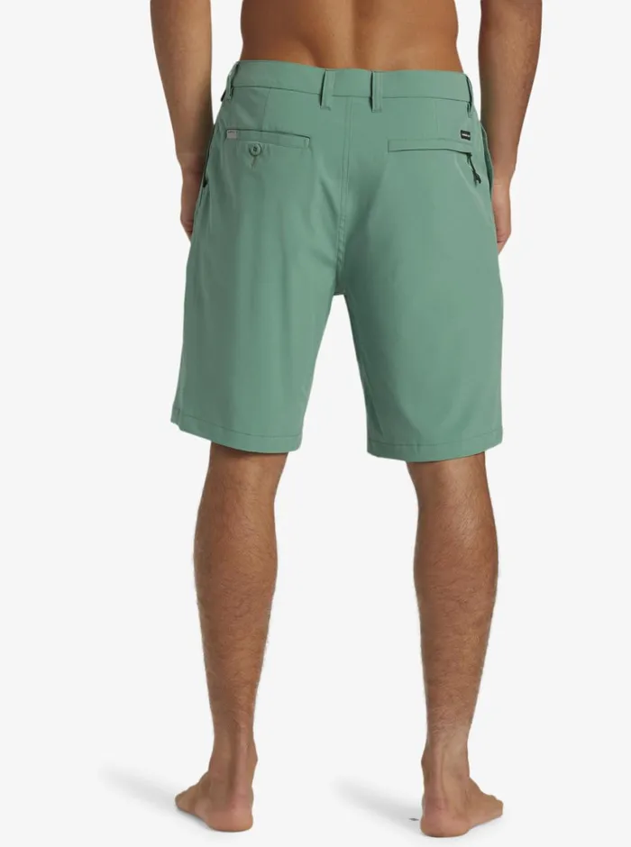 Quiksilver Union Amphibian 20034 Hybrid Shorts Frosty Spruce Mens Shorts and Amphibians Quiksilver Union Amphibian 20034 Hybrid Shorts Frosty Spruce Mens Shorts and Amphibians