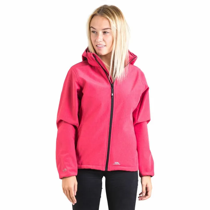 Ramona Softshell Jacket Raspberry Women Trespass Softshell Jackets