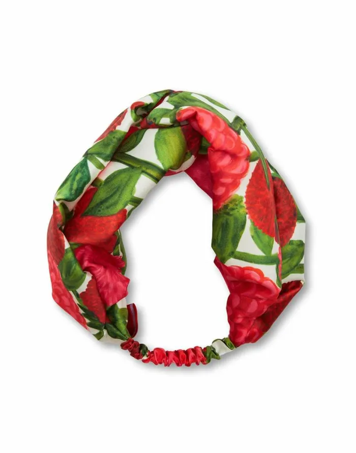 Ready To Wear Hair Accessories La Double J Pinup Headband Pink Dahlias