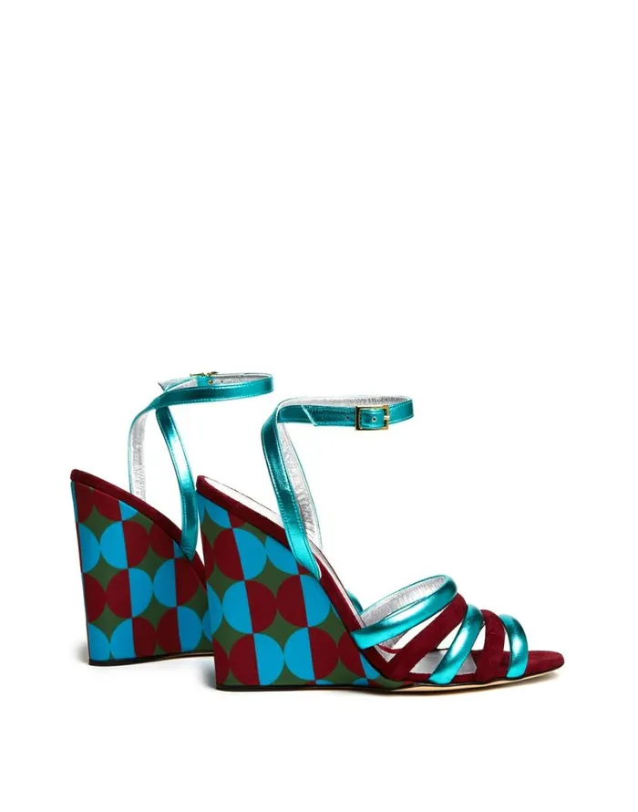 Ready To Wear Shoes La Double J Tones Wedge Mezzaluna Green Ready To Wear Shoes La Double J Tones Wedge Mezzaluna Green