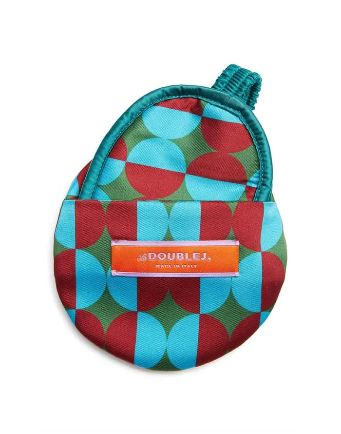 Ready To Wear Small Accessories La Double J Mask Case Mezzaluna Green
