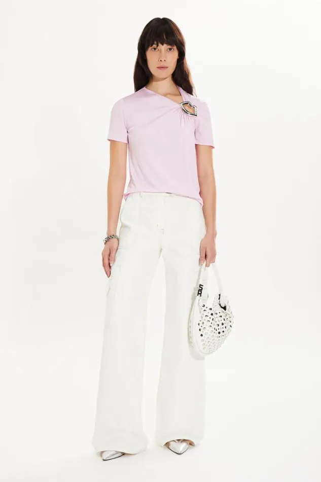 Readytowear Trousers And Denim Sonia Rykiel Denim Cargo Trousers With Pockets