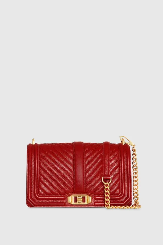 Rebecca Minkoff Crossbody Bags Chevron Quilted Love Crossbody Chili 8211 Handbags Rebecca Minkoff Crossbody Bags Chevron Quilted Love Crossbody Chili 8211 Handbags