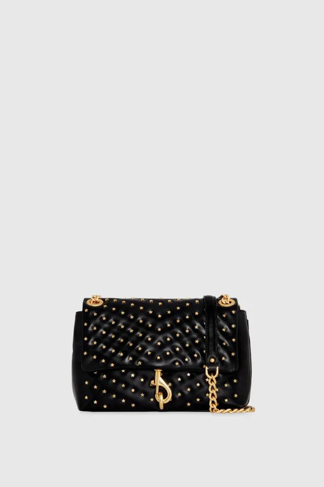 Rebecca Minkoff Crossbody Bags Edie Crossbody With Star Studs Black 8211 Handbags Rebecca Minkoff Crossbody Bags Edie Crossbody With Star Studs Black 8211 Handbags
