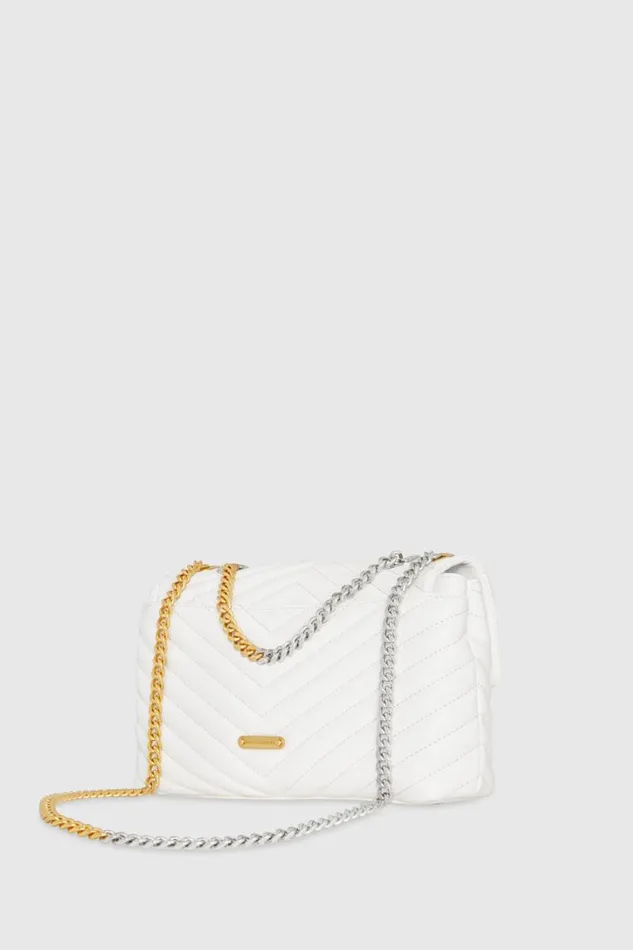 Rebecca Minkoff Crossbody Bags Edie Medium Crossbody With Celestial Studs Paper 8211 Handbags