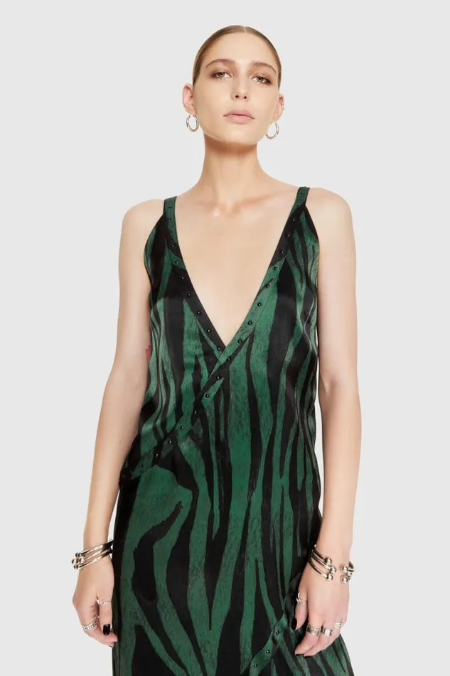 Rebecca Minkoff Dresses Camilla Studded Printed Maxi Dress Watercolor Zebra 8211 Clothing Rebecca Minkoff Dresses Camilla Studded Printed Maxi Dress Watercolor Zebra 8211 Clothing