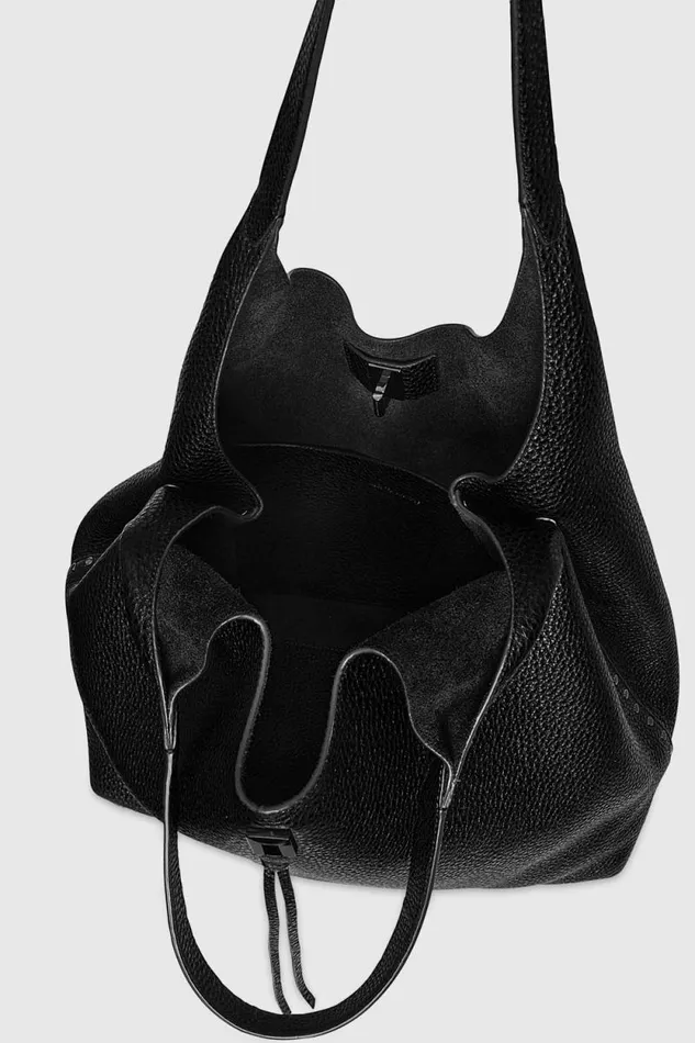 Rebecca Minkoff Shoulder Bags Darren Signature Carryall Blackblack Shellac 8211 Handbags