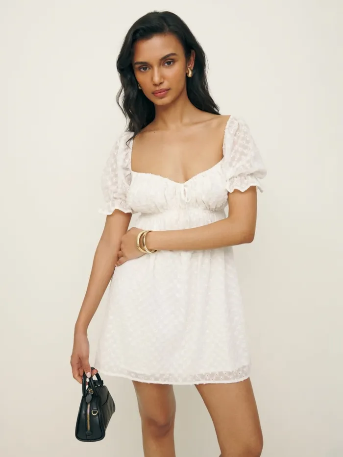 Reformation Dresses Channa Dress Ivory 8211 Women