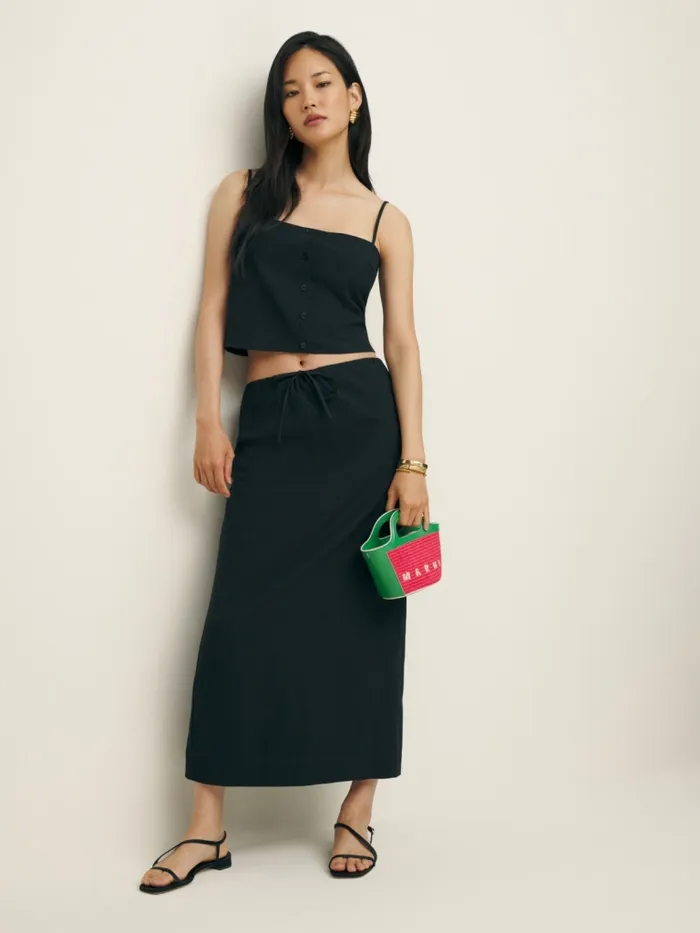 Reformation Dresses Fitz Two Piece Black 8211 Women
