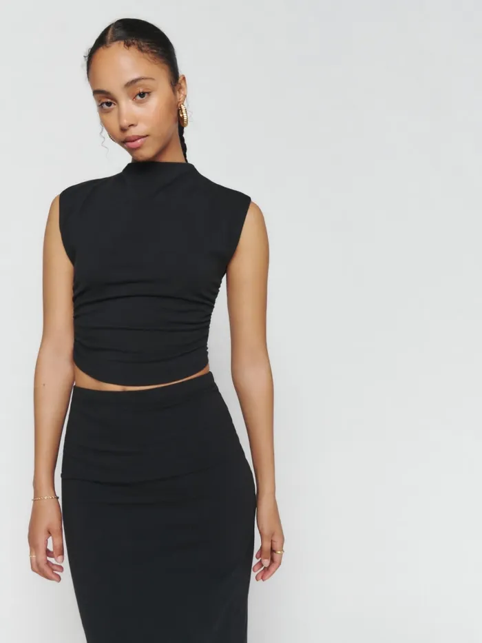 Reformation Dresses Foster Knit Two Piece Black 8211 Women Reformation Dresses Foster Knit Two Piece Black 8211 Women