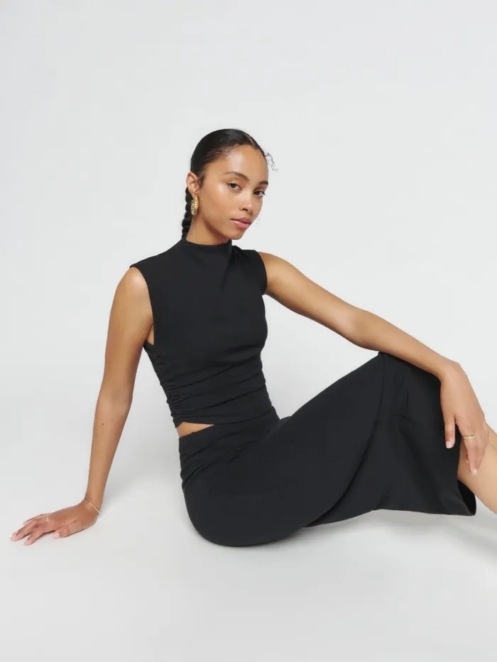 Reformation Dresses Foster Knit Two Piece Black 8211 Women Reformation Dresses Foster Knit Two Piece Black 8211 Women
