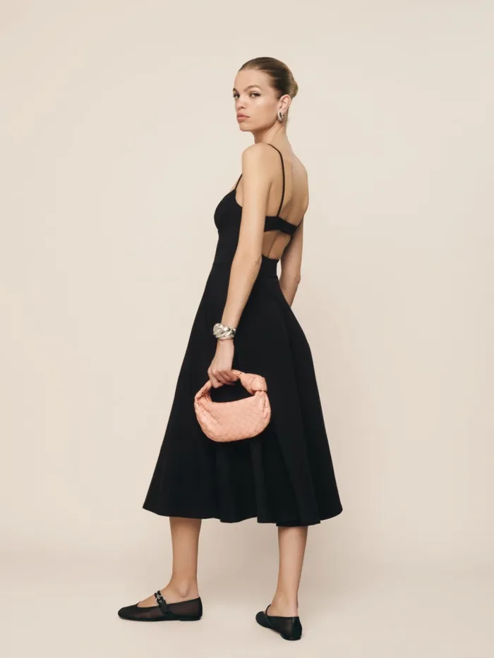Reformation Dresses Serene Knit Dress Black 8211 Women Reformation Dresses Serene Knit Dress Black 8211 Women