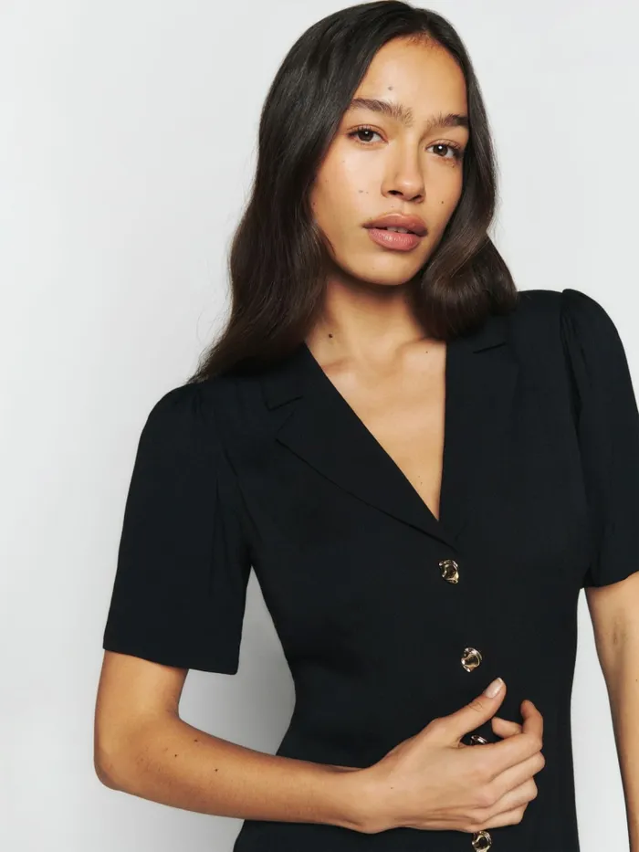 Reformation Dresses Wilde Dress Black 8211 Women Reformation Dresses Wilde Dress Black 8211 Women