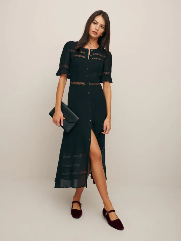 Reformation Dresses Woodson Dress Black 8211 Women