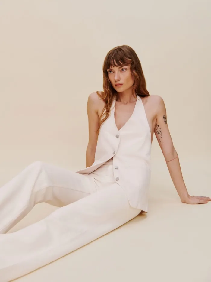 Reformation Jeans Wilder High Rise Wide Leg Cropped Jeans Fior Di Latte 8211 Women Reformation Jeans Wilder High Rise Wide Leg Cropped Jeans Fior Di Latte 8211 Women
