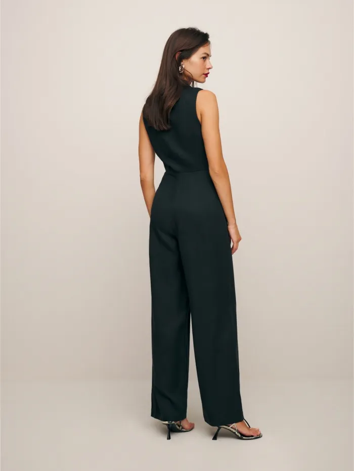 Reformation Jumpsuits Balen Jumpsuit Black 8211 Women Reformation Jumpsuits Balen Jumpsuit Black 8211 Women