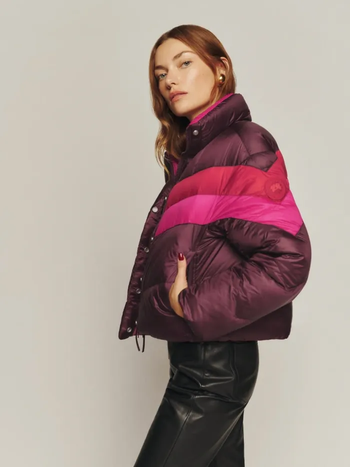 Reformation Outerwear Canada Goose X Reformation Mila Puffer Sangria Multilotus Pink 8211 Women Reformation Outerwear Canada Goose X Reformation Mila Puffer Sangria Multilotus Pink 8211 Women