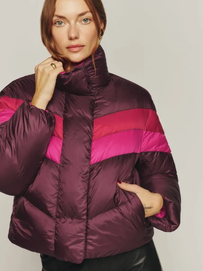 Reformation Outerwear Canada Goose X Reformation Mila Puffer Sangria Multilotus Pink 8211 Women Reformation Outerwear Canada Goose X Reformation Mila Puffer Sangria Multilotus Pink 8211 Women
