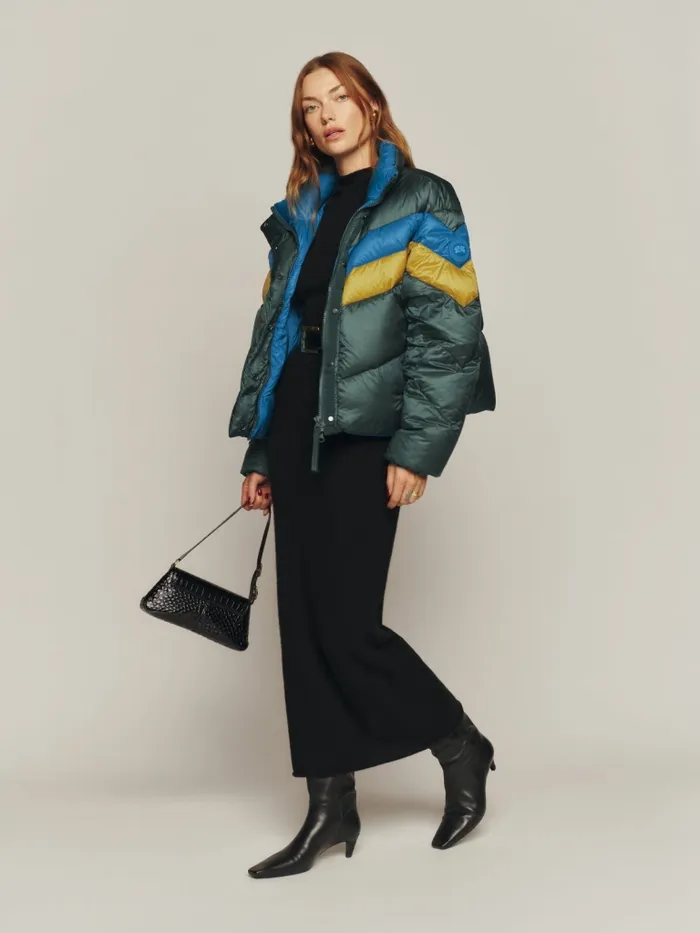 Reformation Outerwear Canada Goose X Reformation Mila Puffer Seaweed Multipeacock 8211 Women Reformation Outerwear Canada Goose X Reformation Mila Puffer Seaweed Multipeacock 8211 Women