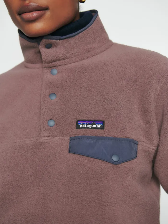 Reformation Outerwear Patagonia W039s Synchilla Snapt Pullover Dusky Brown 8211 Women Reformation Outerwear Patagonia W039s Synchilla Snapt Pullover Dusky Brown 8211 Women