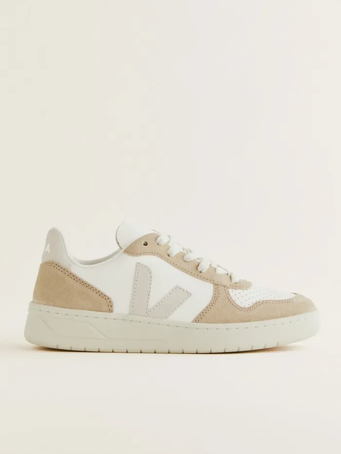 Reformation Sneakers Veja V10 Leather Sneaker Extra White Natural Sahara 8211 Women Reformation Sneakers Veja V10 Leather Sneaker Extra White Natural Sahara 8211 Women
