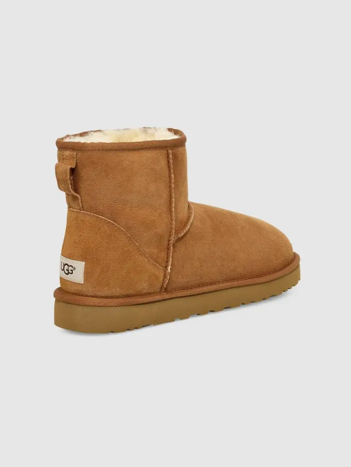 REISS Boots Men Classic Mini Boots Chestnut