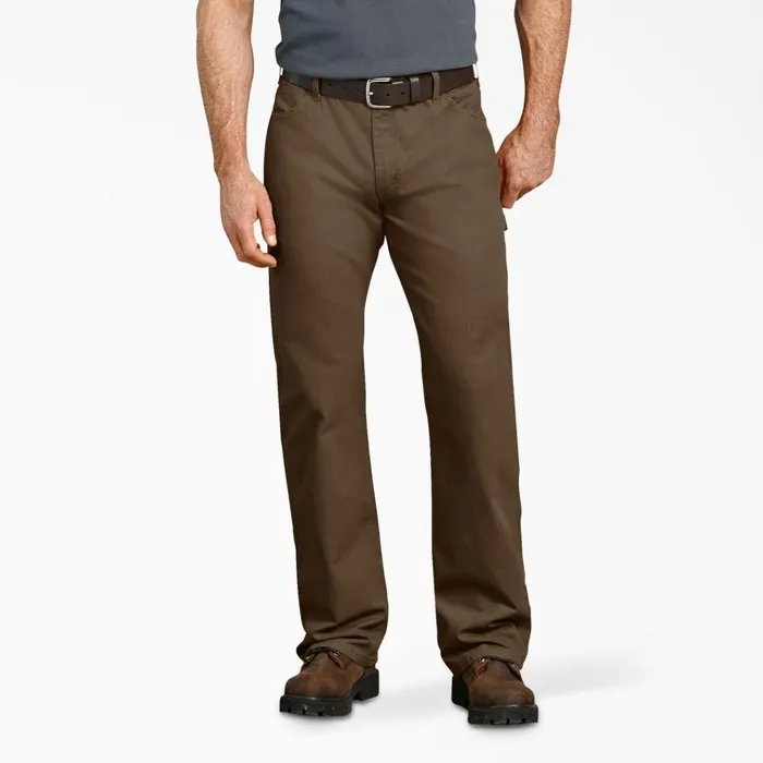 Relaxed Fit Straight Leg Duck Carpenter Pants Rinsed Timber Brown Rinsed Timber Brown rtb Men Dickies Carpenter Relaxed Fit Straight Leg Duck Carpenter Pants Rinsed Timber Brown Rinsed Timber Brown rtb Men Dickies Carpenter
