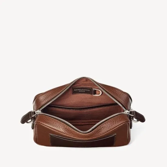 Reporter East West Messenger Bag Tobacco Pebble Men Aspinal Of London Messenger Bags Reporter East West Messenger Bag Tobacco Pebble Men Aspinal Of London Messenger Bags