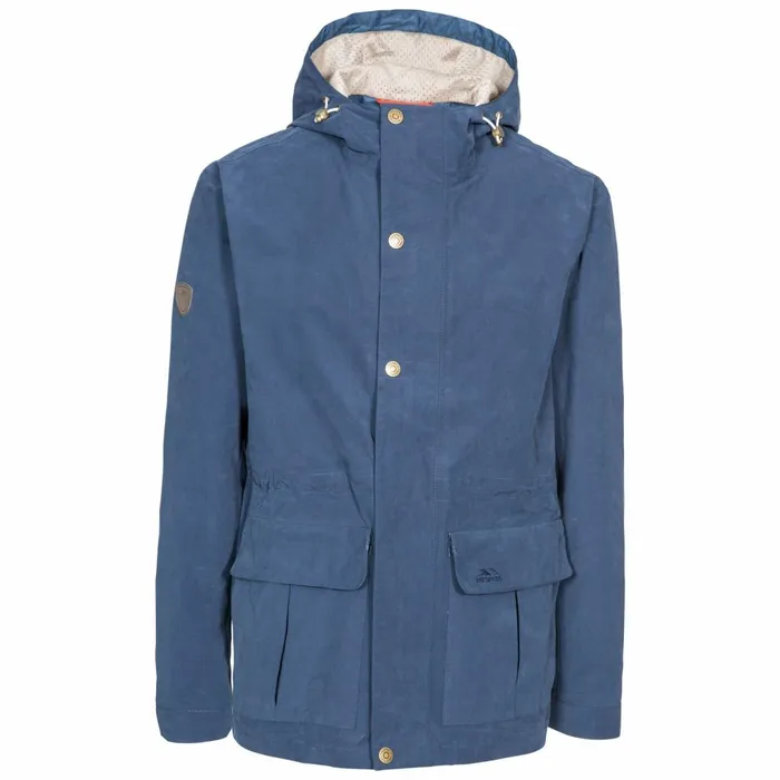 Riverbank Casual Waterproof Jacket Navy Men Trespass Casual Jackets