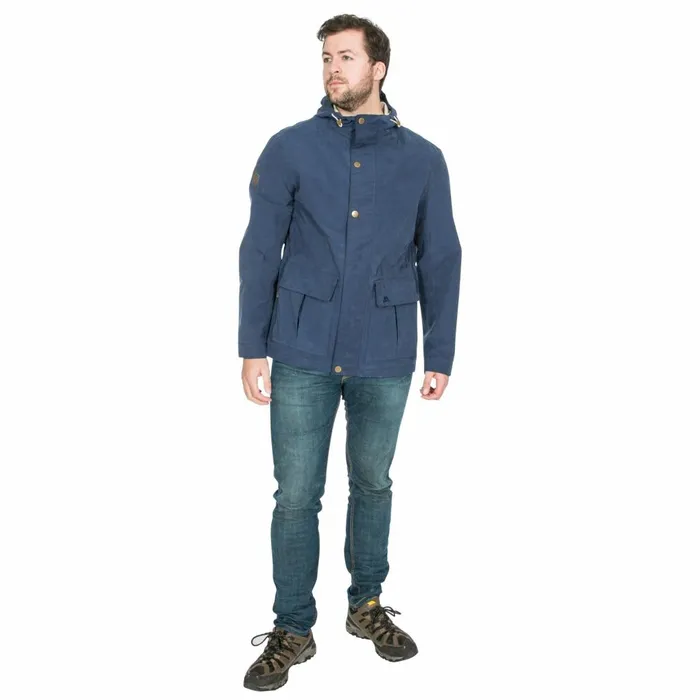 Riverbank Casual Waterproof Jacket Navy Men Trespass Casual Jackets