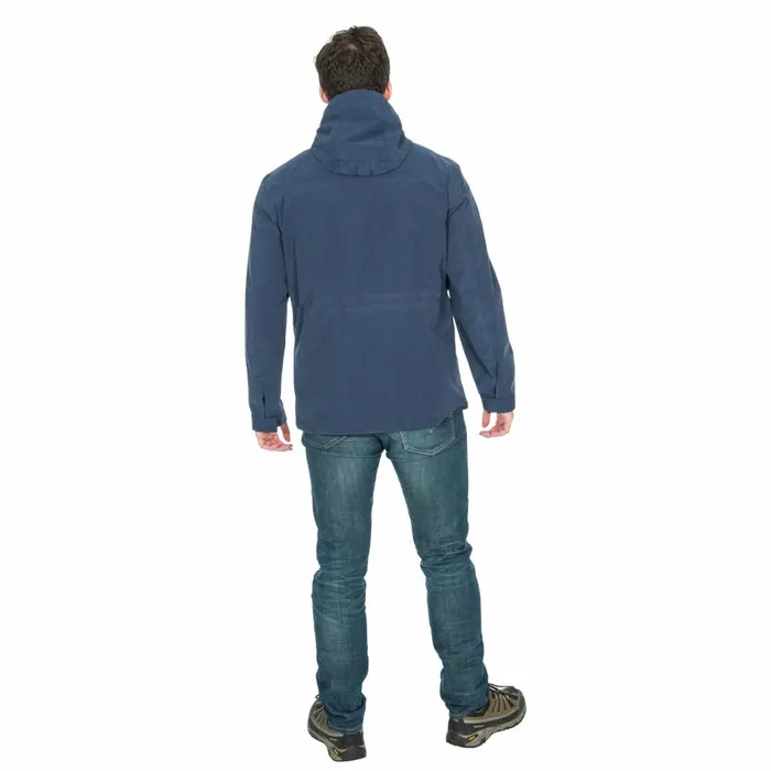 Riverbank Casual Waterproof Jacket Navy Men Trespass Casual Jackets