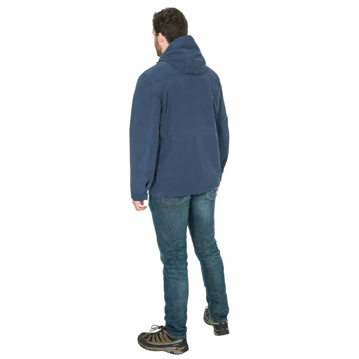 Riverbank Casual Waterproof Jacket Navy Men Trespass Casual Jackets