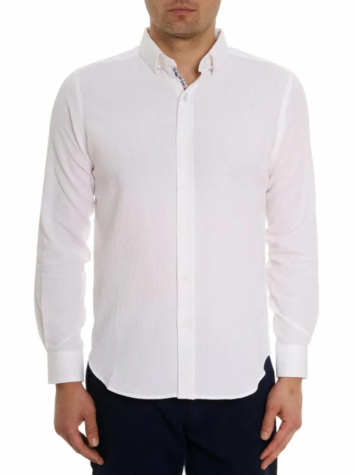 Robert Graham Button Down Shirts Men Reid Long Sleeve Button Down Shirt Lightblue