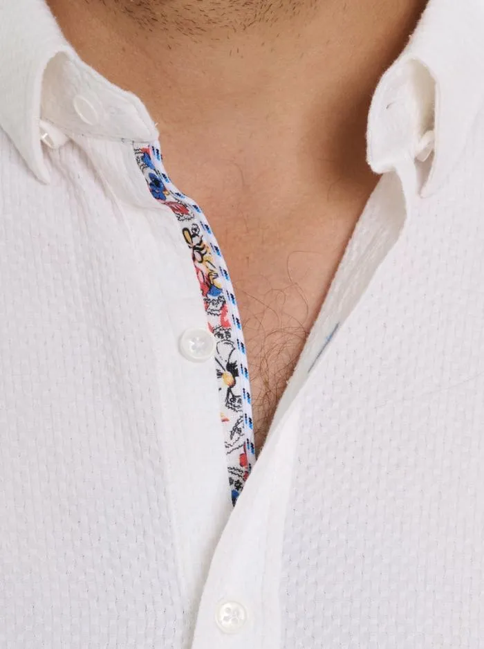 Robert Graham Button Down Shirts Men Reid Long Sleeve Button Down Shirt Lightblue