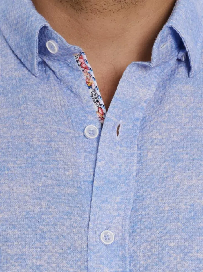 Robert Graham Button Down Shirts Men Reid Long Sleeve Button Down Shirt Lightblue