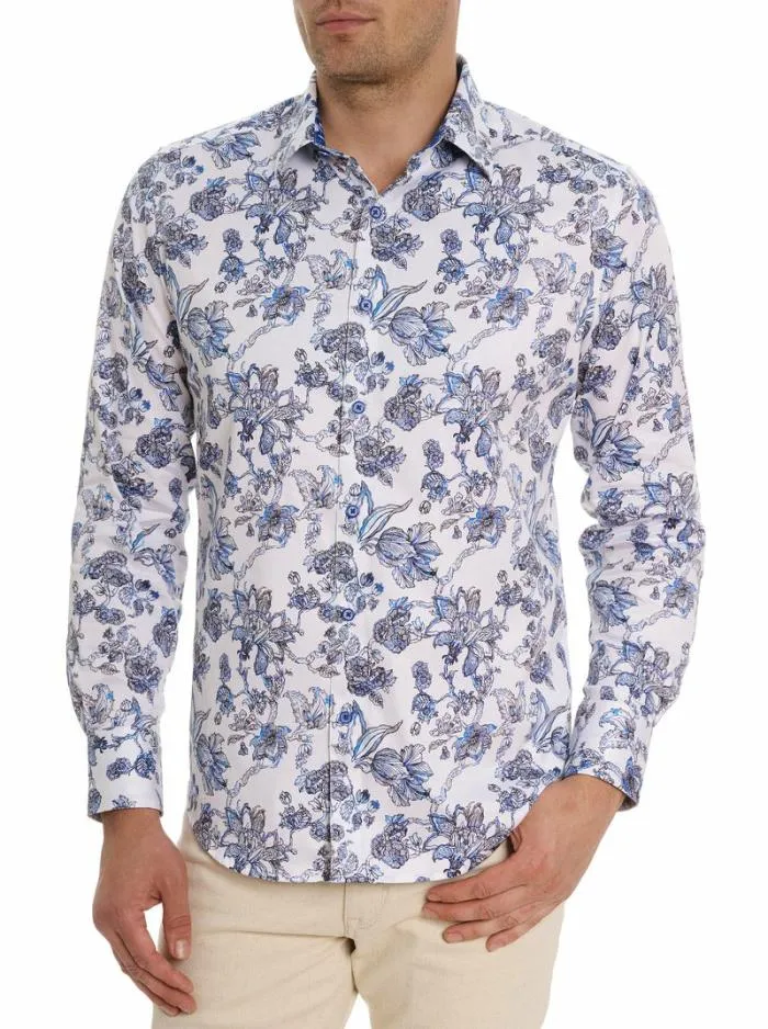 Robert Graham Button Down Shirts Men Sea Bloom Long Sleeve Button Down Shirt Classic Robert Graham Button Down Shirts Men Sea Bloom Long Sleeve Button Down Shirt Classic