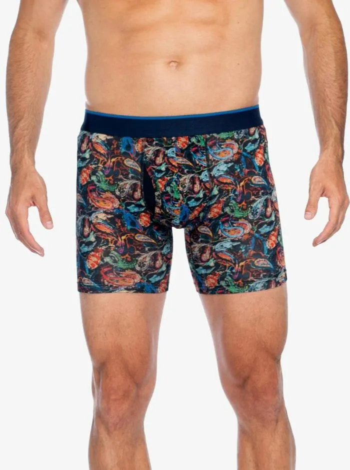 Robert Graham Pajamas and Underwear Men 3pk Boxer Briefs Multi