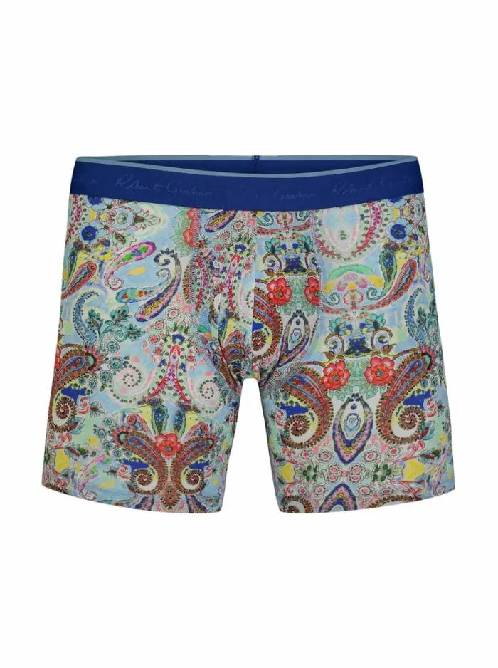 Robert Graham Pajamas and Underwear Men Colorful Paisley Single Boxer Brief Multi