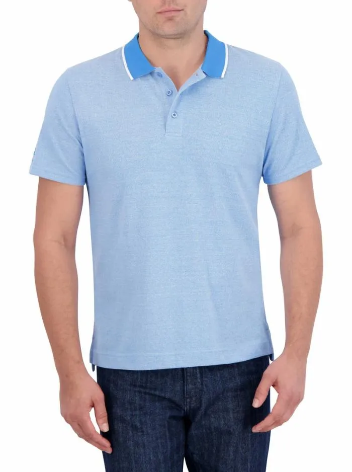 Robert Graham Polos and TShirts Men Calmere Polo Brightblue