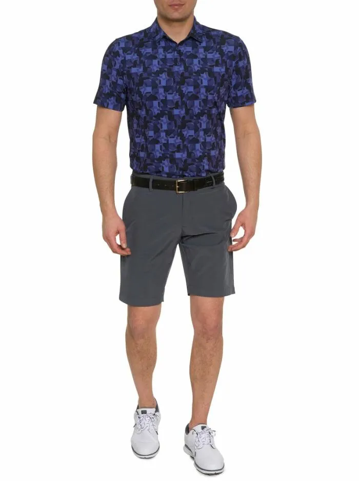 Robert Graham Polos and TShirts Men Davos Performance Polo Teal