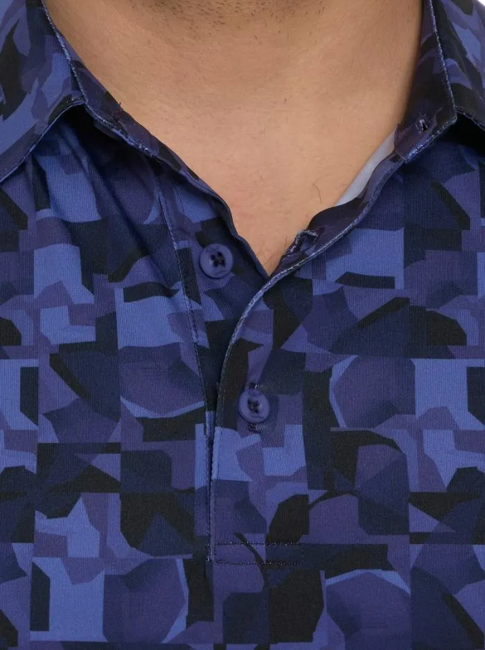 Robert Graham Polos and TShirts Men Davos Performance Polo Teal
