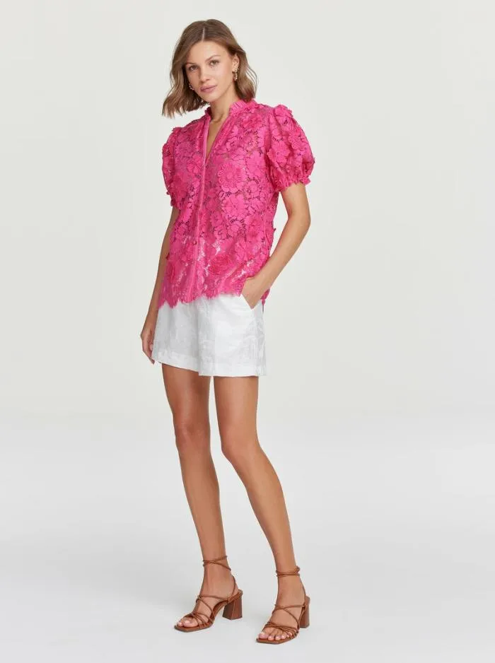 Robert Graham Tops Women Mila Shirt Pink