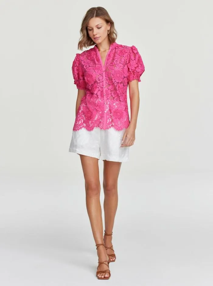 Robert Graham Tops Women Mila Shirt Pink
